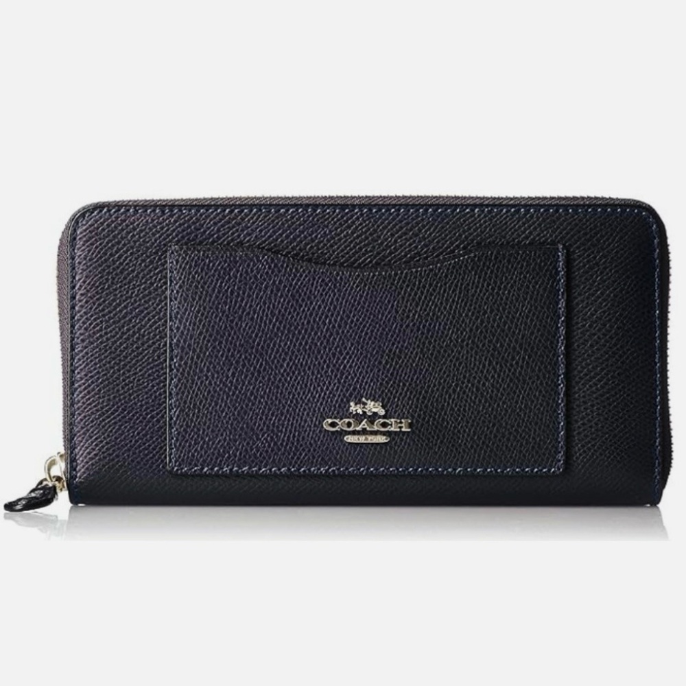 Coach Accordian Zip Around Wallet F54007